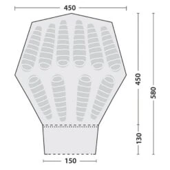 Robens Kiowa 10 Person Tipi Tent -Outdoor Camping Store go 044108 f