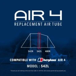 Air 4 Replacement Air Tube (Middle - 542L) -Outdoor Camping Store go 190062 z