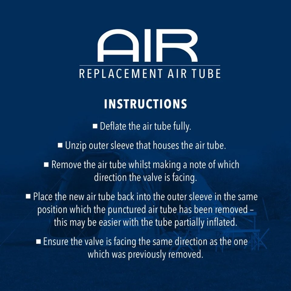 Air 6 Tent Replacement Air Tube - 516L 2 Air 6 Tent Replacement Air Tube - 516L - Image 2
