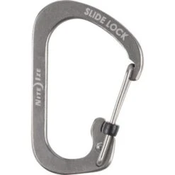 SlideLock Carabiner #2 (Black) -Outdoor Camping Store go 317466 z
