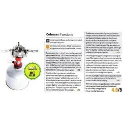 Coleman Fyrestorm Stove -Outdoor Camping Store go 318090 c