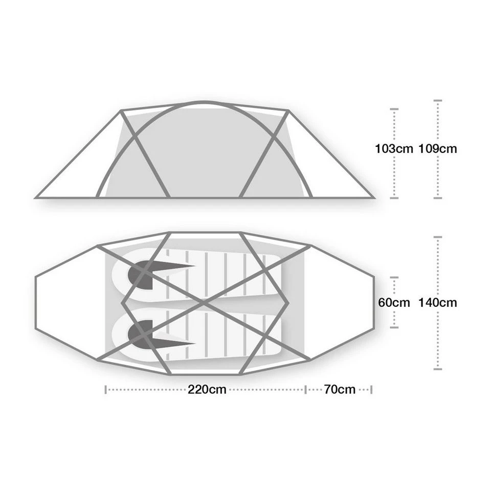 Wild Country Trisar 2 Tent 2 Wild Country Trisar 2 Tent - Image 2