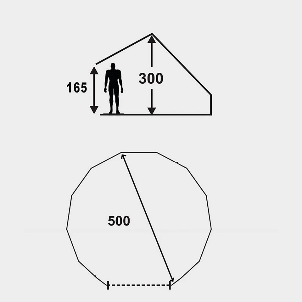 5 Metre Family Bell Tent 2 5 Metre Family Bell Tent - Image 2